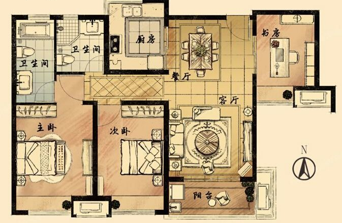 九龙仓时代上城国宾峯颂风华