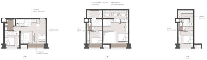 阳光城•平江悦D户型三室一厅三卫